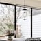 Designers Fountain Celeste 60 Watt 1-Light Matte Black Mid-Century Modern Pendant Light with Clear Glass Shade D305M-15P-MB - alternate 4
